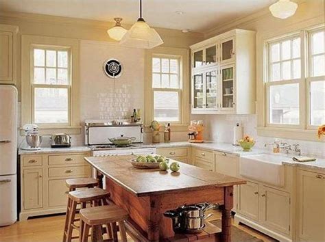 Cream colored kitchen cabinets with white appliances. Kitchen Colors With White Cabinets And Blue Countertops ...