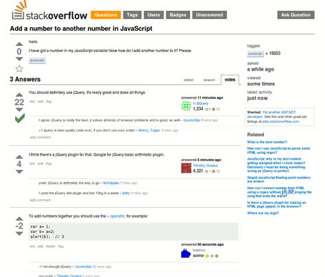37 Simple Javascript Program To Add Two Numbers Javascript Overflow