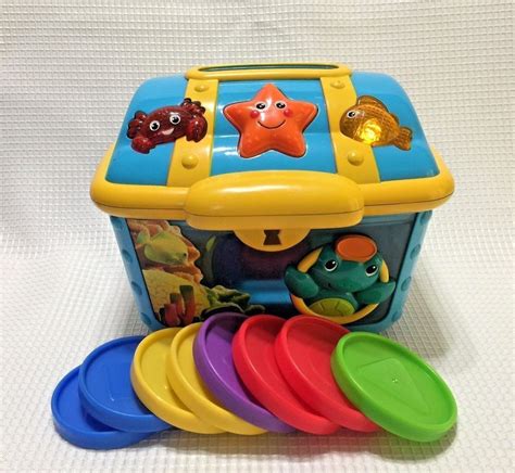 Baby Einstein Treasure Chest Count And Discover English French Spanish