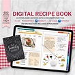 Digital Recipe Book Digital Food Diary Customized Blank - Etsy ...