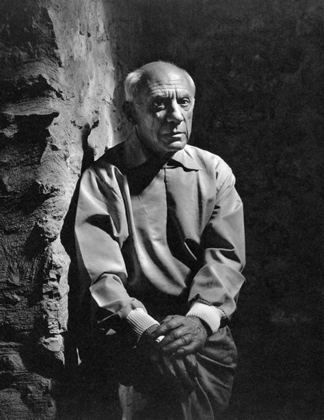 For picasso, seeing the contours of her face and body wasn't purely a matter of lustful. Pablo Picasso - Yousuf Karsh