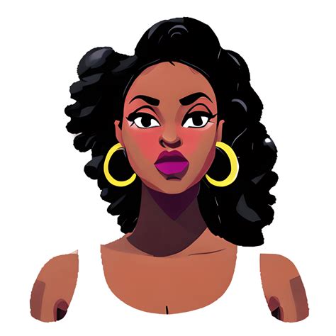 Sassy Black Woman Graphic · Creative Fabrica
