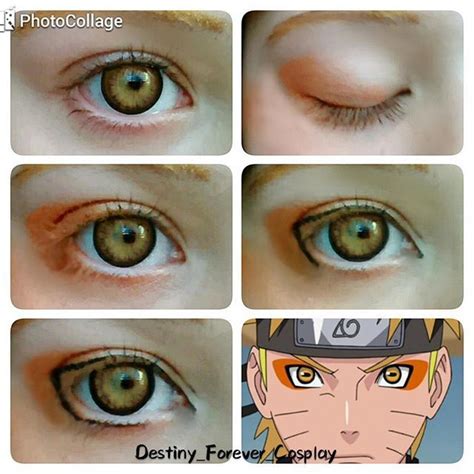 Naruto Uzumaki Naruto Maquillaje De Ojos De Anime Maquillaje Anime