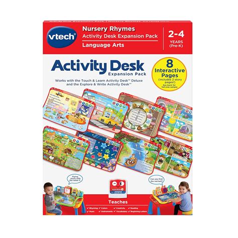 Buy Vtech Touch And Learn Activity Desk Deluxe Expansion Pack Nursery