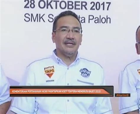 Kementerian Pertahanan Akan Mantapkan Aset Tentera Menerusi Bajet 2018