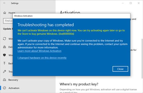 Reactivating Windows 10 After A Hardware Change With Pictures