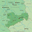La Germania - Mappa Della Germania - Alto Dettagliato “di Sassonia ...