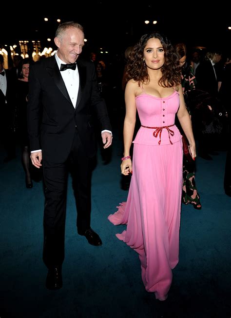 Salma hayek and her billionaire husband francois henri pinault at stella mccartney fashion show. The Fifth Annual Art+Film Gala | Unframed