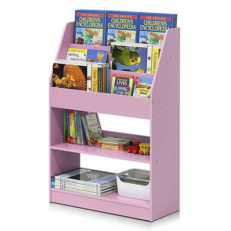 Furinno Kidkanac Magazinebookshelf With Toy Storage Pink Diy At Bandq