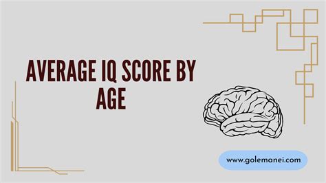 What Is The Average Iq Score By Age 2024