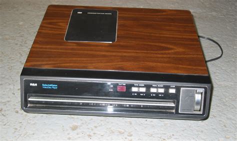 Rca Selectavision Video Disc Player Heres An Interesting Flickr
