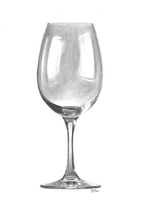 Wine Glass Still Life Drawing Art Drawings Simple Pencil Art Drawings
