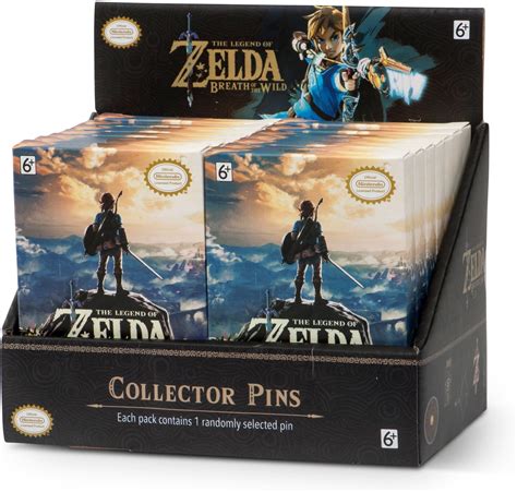 Zelda Breath Of The Wild Getting Collector Pins The Legend Of Zelda
