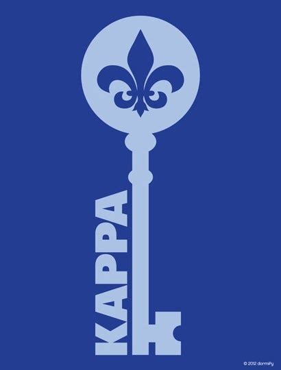 Kappa Kappa Gamma Key Print Kappa Kappa Gamma Key Kappa Kappa Gamma