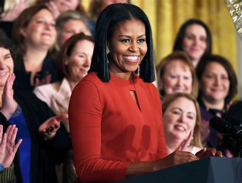 Michelle Obamas Final Speech Dress All The Details