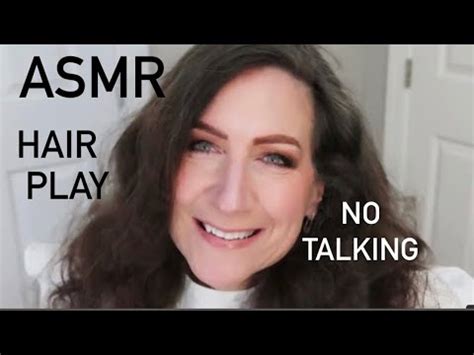 ASMR HAIR BRUSHING NO TALKING HAIR BRUSHING STYLING Lynn