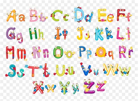 Cute Alphabet Clipart
