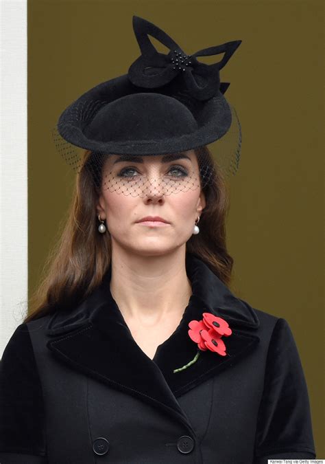 Kate Middleton Duchess Of Cambridge Attends Remembrance Day Celebration In London