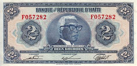 Haiti was the second country in the americas, after the united states, to free itself from colonial rule. Гаити Банкнота 2 гурд 1979 UNC P231a