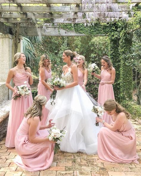 57 Pink Bridesmaid Dresses Different Shades Of Pink Bridesmaid Dresses Bridesmaid Dress Pink