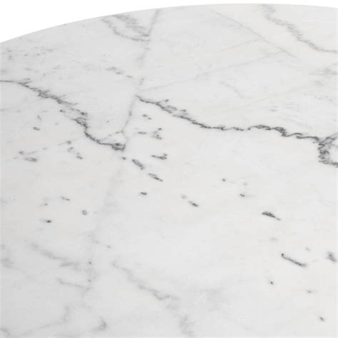 Claudio Dining Table White Marble High Fashion Home