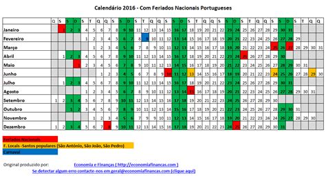 Calendario Feriados Portugal Excel Png Free Backround