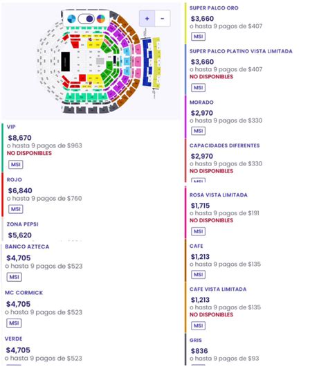 Luis Miguel En La Arena Ciudad De México Precio De Los Boletos Y Dónde