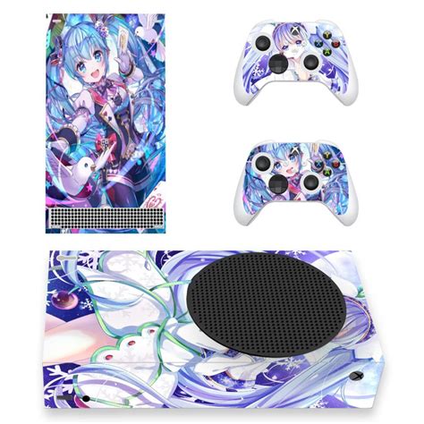 Hatsune Miku Skin Sticker For Xbox Series S And Controllers