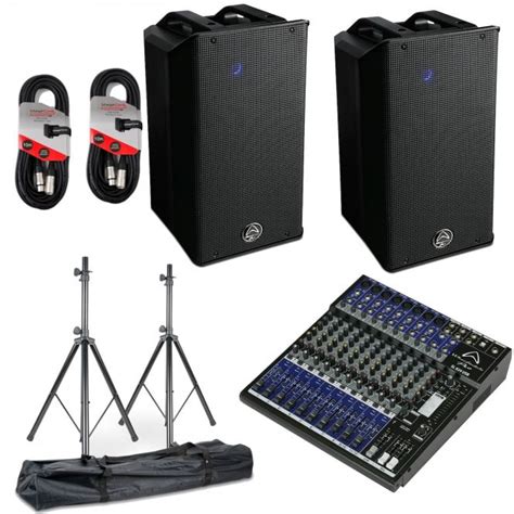 Wharfedale Pro Wharfedale Typhon Ax12 And Mixer Pa System Bundle