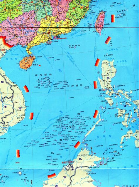 South China Sea In World Map