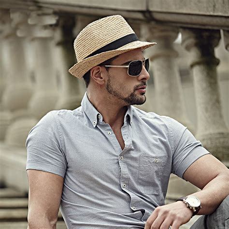 Summer Fedora Hat Stylish Mens Fashion Mens Sun Hats Hats For Men