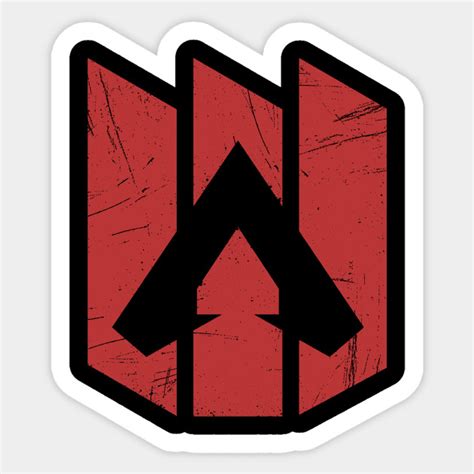 Apex Apex Legends Logo Game Sticker Teepublic