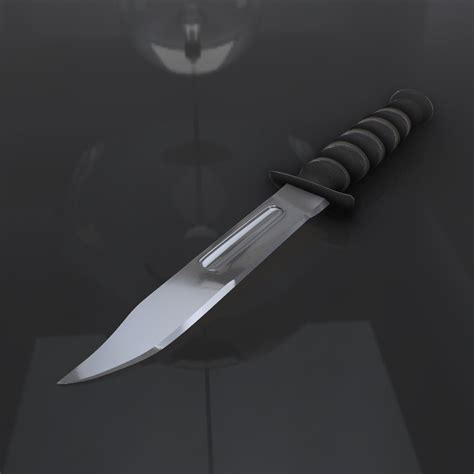 Knife 4k Textures 3d Model In Melee 3dexport