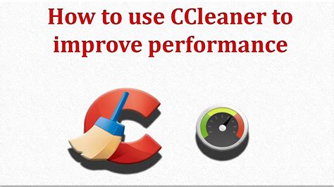 How To Use Ccleaner To Boost Performance And Free Up Disk Space Youtube