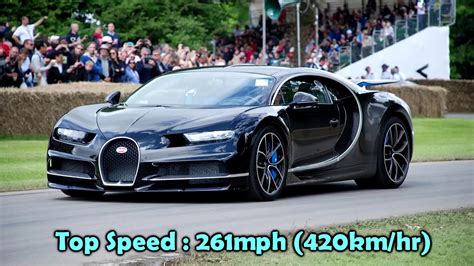 Top Ten Fastest Cars In The World 2019 Youtube