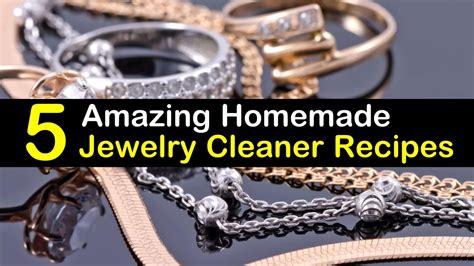 Without any commercial products, you can clean your gold jewelry at home following these simple steps: 5 Amazing Homemade Jewelry Cleaner Recipes