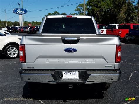 2018 Ford F150 Xlt Supercrew 4x4 In Ingot Silver Photo 4 D13881