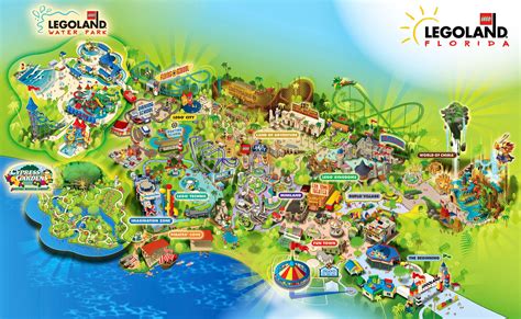 Legoland Florida Legoland Florida Map Legoland