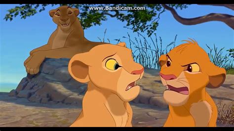 The Lion King Nala Bath Zazu Scene Youtube