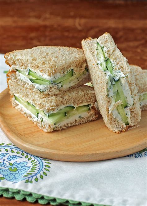 Cucumber Sandwiches Emily Bites