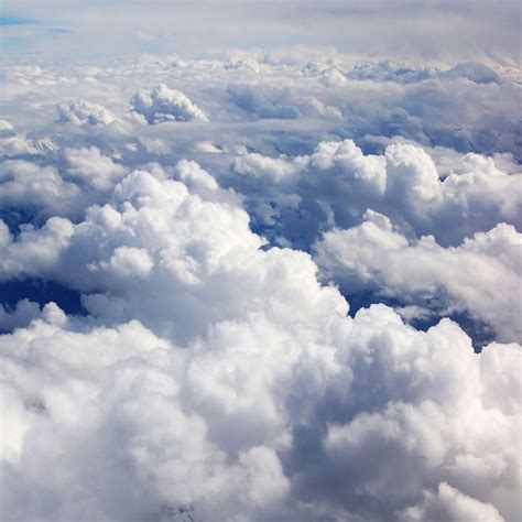 White Storm Clouds From The Sky Scalable Custom Wall Mural Ss7512