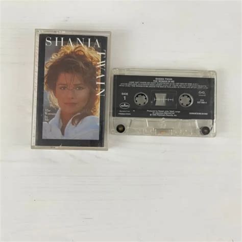 Shania Twain Andthe Woman In Me Cassette Tape Og 1995 Rock Pop Country