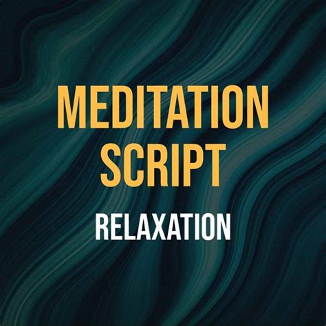 Download Guided Meditation Scripts Relaxation Pdf
