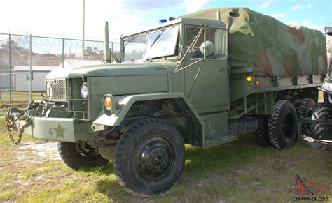 Good Running 1971 M35a2 25 Ton 6x6 Deuce And A Half Military Truck