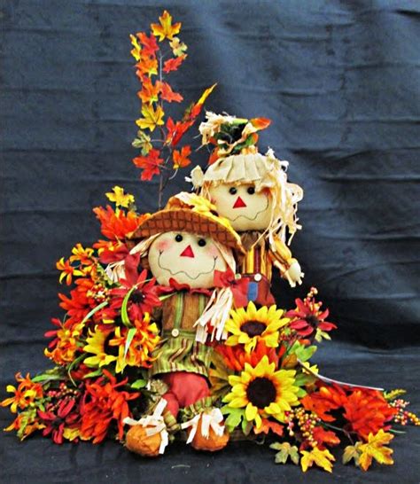 Fall Scarecrow Floral Arrangements Ac Moore Waldorf Md Harvest