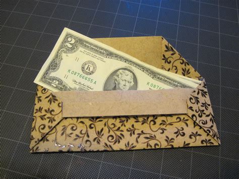 How To Fold Cash Envelopes Origami