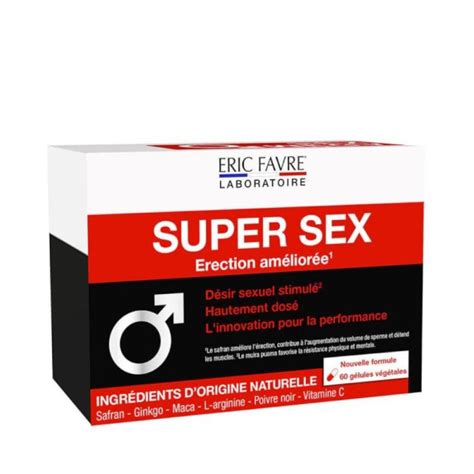 Super Sex Augmente Le Désir Sexuel Boite De 60 Caps