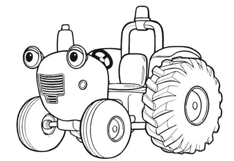 Coloriage Tracteur gratuit à imprimer liste 20 à 40