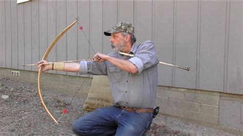 How To Shoot A Bow Ishi Style Youtube