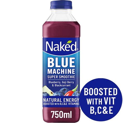 Naked Blue Machine Blueberry Smoothie Ml From Ocado My Xxx Hot Girl